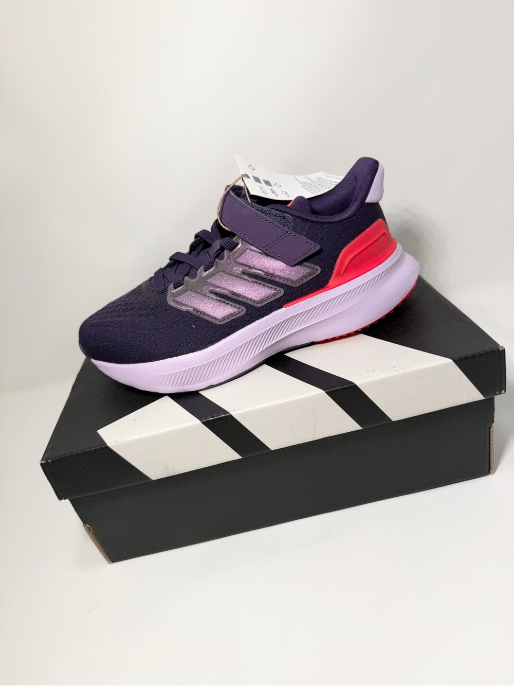 adidas Kids Sneakers - Purple, Pink & Red Accent